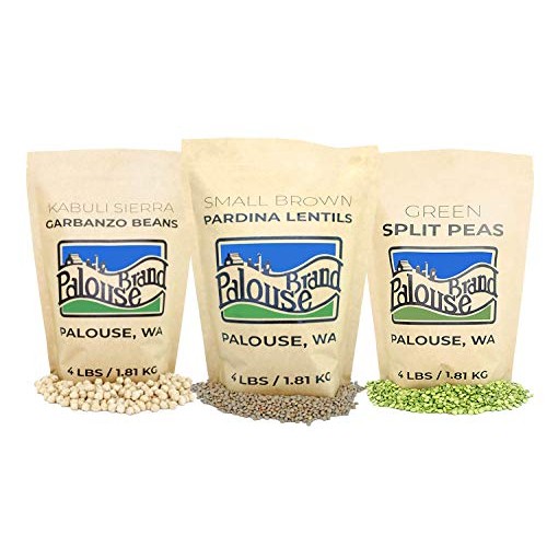 Garbanzo Beans • Lentils • Green Split Peas • Non-Gmo Project Ve