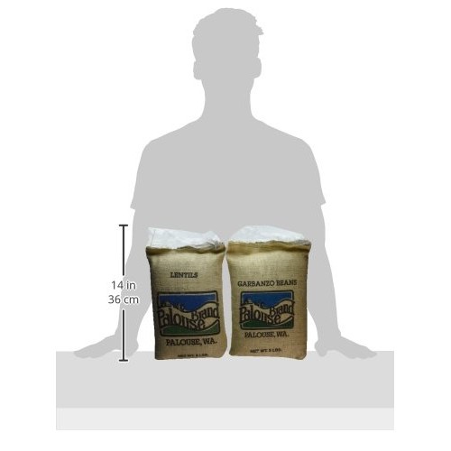 Garbanzo Beans • Pardina Lentils • 100% Desiccant Free • 10 Lbs