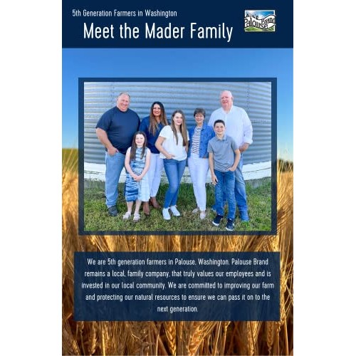 Hard Red Spring Wheat Flour • Non-Gmo Project Verified • 9 Lbs •