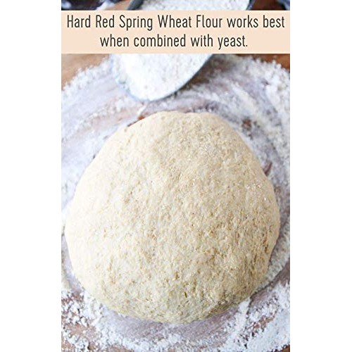 Hard Red Spring Wheat Flour • Non-Gmo Project Verified • 9 Lbs •