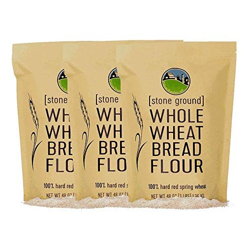 Hard Red Spring Wheat Flour • Non-Gmo Project Verified • 9 Lbs •
