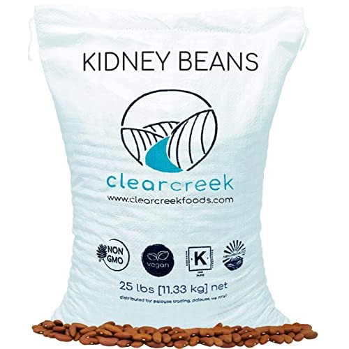 Light Red Kidney Beans Grown in Washington | 25 lbs | Non-GMO | ...