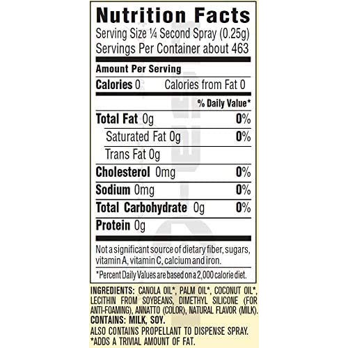 Pam Butter Flavor Cooking Spray, 5 Oz