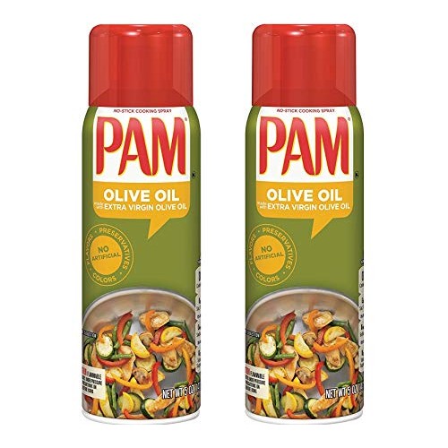 Pam Olive Oil Cooking Spray, 5 Oz 2 Pack