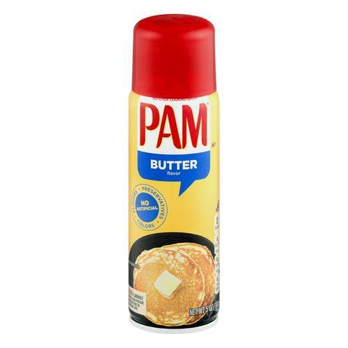 Pam Butter Flavor Canola Oil Spray Pack Of 2