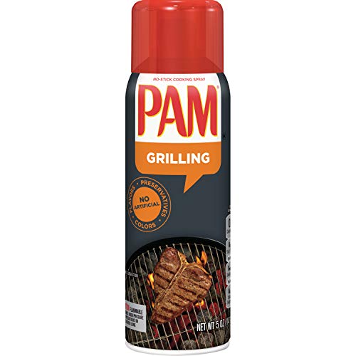 Pam Grilling Spray, Vegetable, 5 Fl Oz