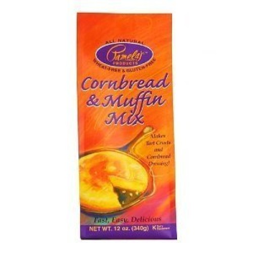 Pamelas Corn Bread &Amp; Muffin Mix 3X12 Oz By Pamelas Products