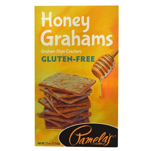 Pamelas Products Gluten-Free Graham Crackers Honey -- 7.5 Oz P