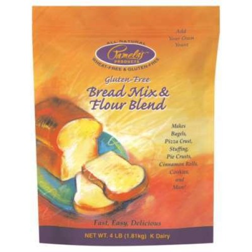Pamelas Bread Mix Flour Blend Gluten Free 4 Lb Pack Of 3 - Pa