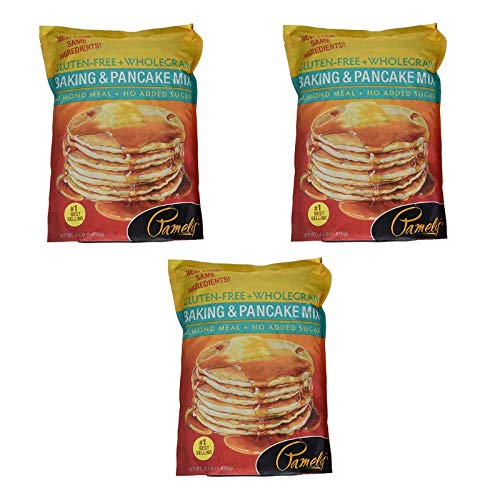 Pamelas Mix Pancake Baking Wf Gf 3 Pack 4 Lbs
