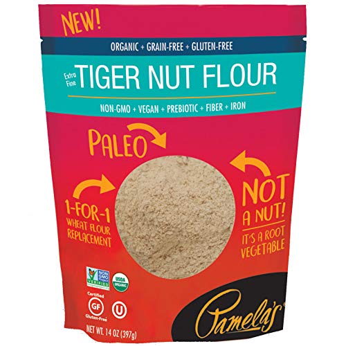 Pamelas Organic Grain-Free Gluten Free Paleo Flour Tiger Nut F