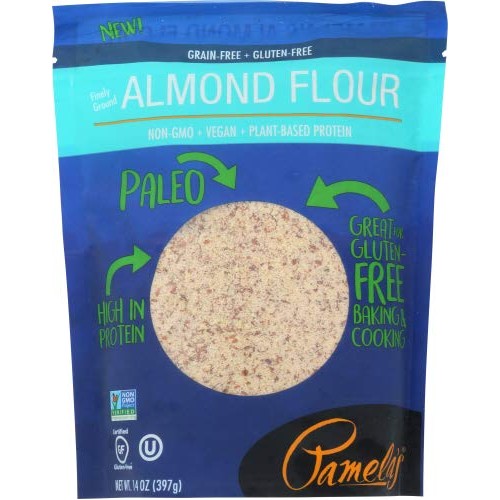 Pamelas Products Almond Flour 14 Oz, Paleo, Gluten Free Pack O