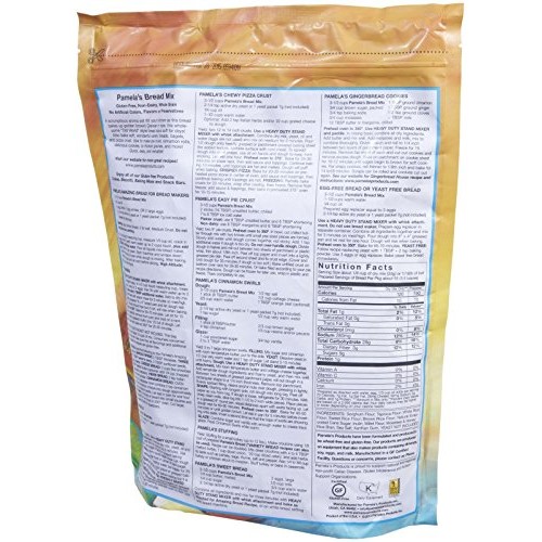 Pamelas Products Bread And Flour Mix, 64 Oz