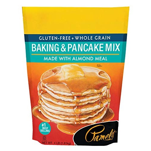Pamelas Products Gluten Free Baking And Pancake Mix, 64 Ounce