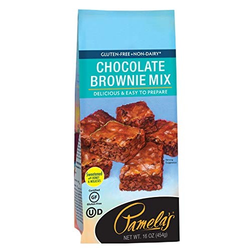 Pamelas Products Gluten Free Chocolate Brownie Mix, 16-Ounce Pa