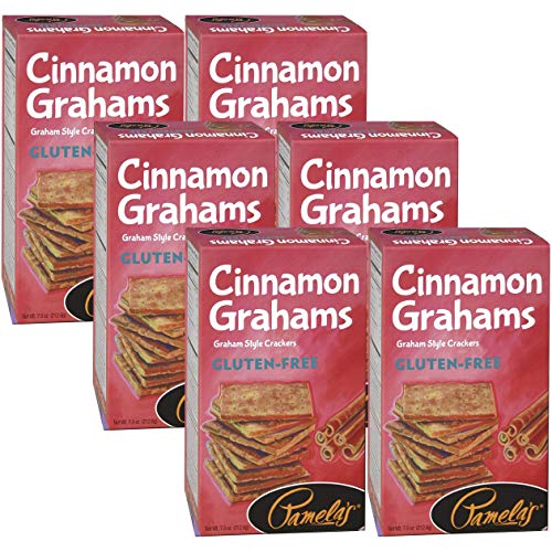 Pamelas Products Gluten Free Graham Crackers, Cinnamonpack Of