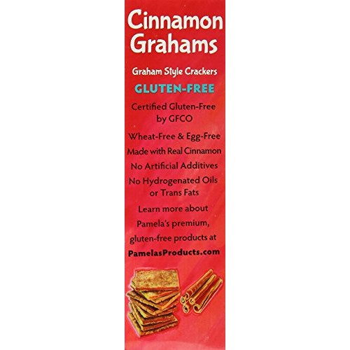 Pamelas Products Grahams Style Crackers Cinnamon, 7.5 Ounce
