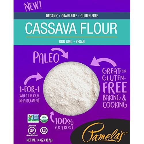 Pamelas Products Organic Cassava Flour, Grain Free And Gluten F