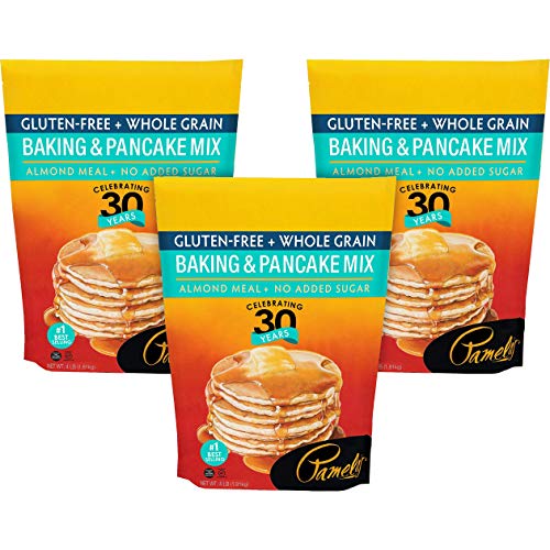 Pamelas Mix Pancake Baking Wf Gf, 64 Oz, Pk- 3