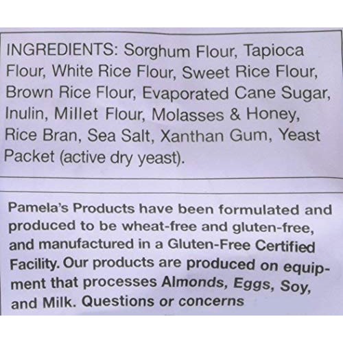 Pamelas Products Gluten-Free Bread Mix -- 19 Oz Pack - 3
