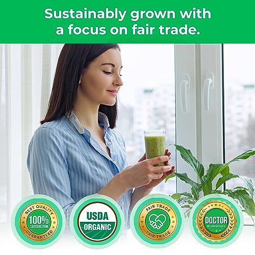 PANATEA Certified Organic Matcha Green Tea Powder | 100% Pure Pr...