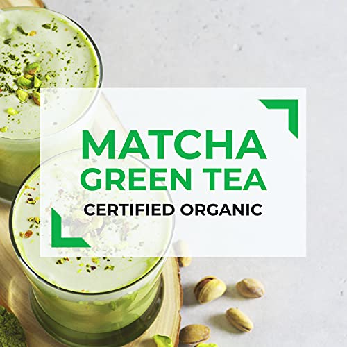 PANATEA Certified Organic Matcha Green Tea Powder | 100% Pure Pr...