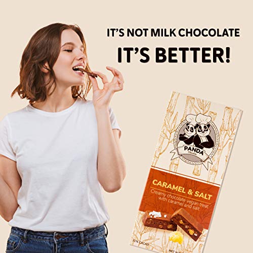 Panda Chocolate 2-Pack Creamy Dairy Free Milk Chocolate Bar | 10