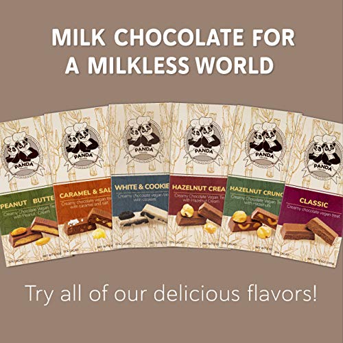 Panda Chocolate 2-Pack Creamy Dairy Free Milk Chocolate Bar | 10