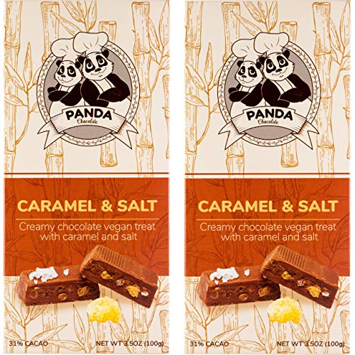 Panda Chocolate 2-Pack Creamy Dairy Free Milk Chocolate Bar | 10