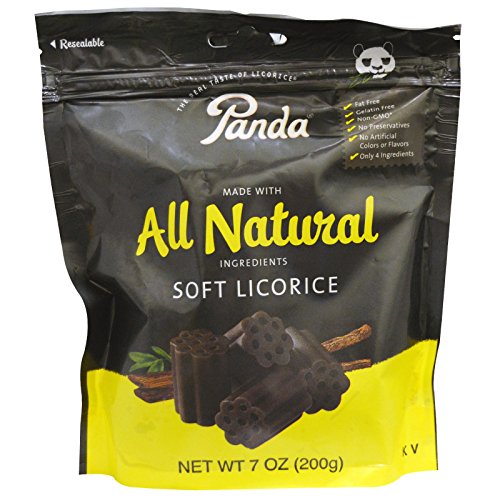 Panda Licorice, Soft Licorice, 7 Oz 200 G - 2 Pack