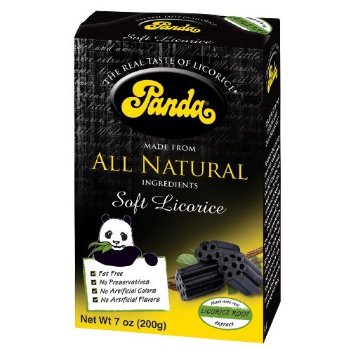 Panda Licorice, Licorice Chews, 7-Ounce Bags Pack Of 12
