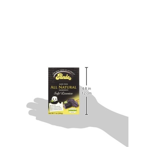 Panda Licorice, Licorice Chews, 7-Ounce Bags Pack Of 12