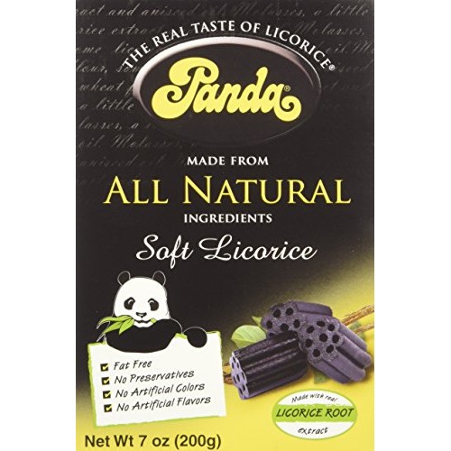 Panda Licorice, Licorice Chews, 7-Ounce Bags Pack Of 12