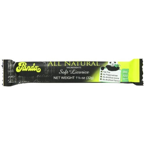 Panda All Natural Licorice Bar, 1 1/8 Oz/32G Pack Of 36