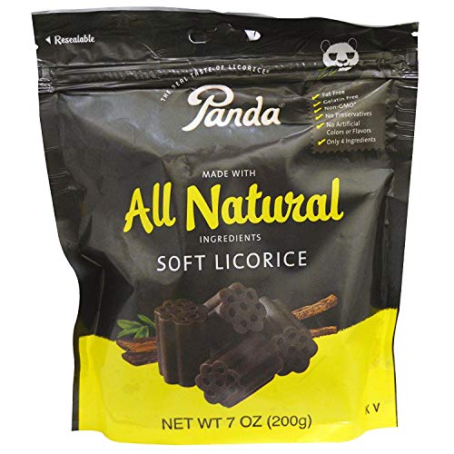 Panda All Natural Soft Licorice, 7 Oz. Pack Of 2