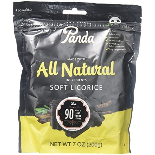 Panda Natural Licorice Chews 7Oz Pack Of 4