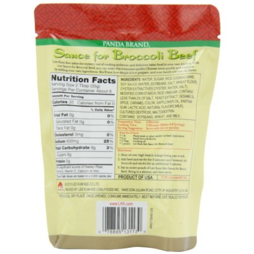 Panda Sauce For Broccoli Beef, 8-Ounce Pack Of 6