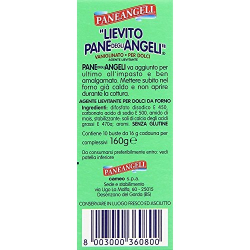 Paneangeli Lievito Pane Degli Angeli Yeast - 10 Count