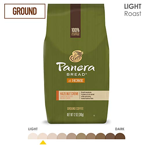 Panera Hazelnut Crème, Ground Coffee, Flavored Coffee, Bagged 12Oz.