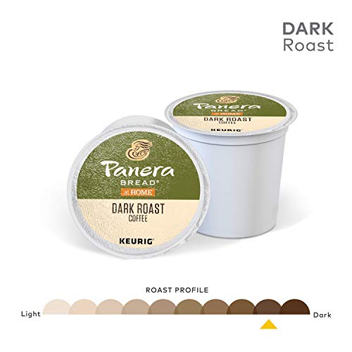 Panera Bread Dark Roast Coffee, Single-Serve Keurig K-Cup Pods,