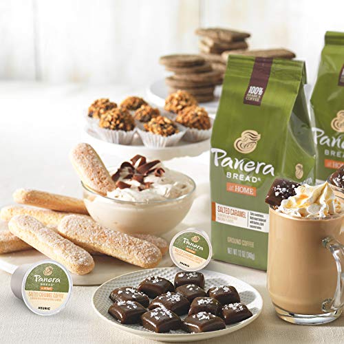 Panera Salted Caramel, Single-Serve Coffee K-Cup Pods, Flavored