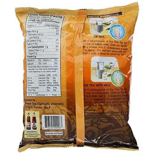 Thai Iced Tea Traditional Restaurant Style,16 Oz 1Lb.
