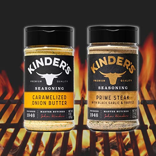 Kinders Seasoning Set - Prime Steak and Caramelized Onion Butter...