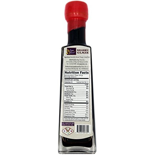 Papa Vince Balsamic Vinegar Glaze With Royal Jelly - No Coloring