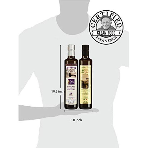 Papa Vince Extra Virgin Olive Oil &Amp; Balsamic Set - Evoo First Co