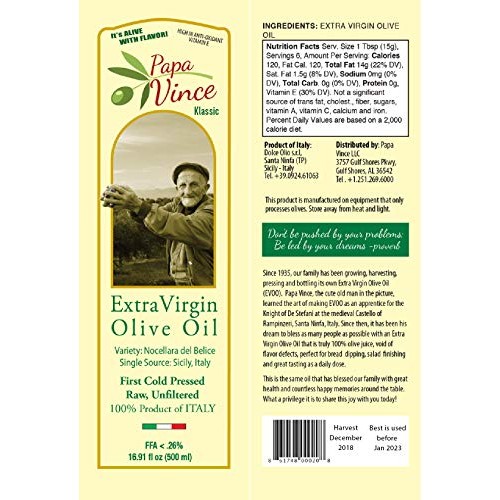 Papa Vince Extra Virgin Olive Oil &Amp; Balsamic Set - Evoo First Co