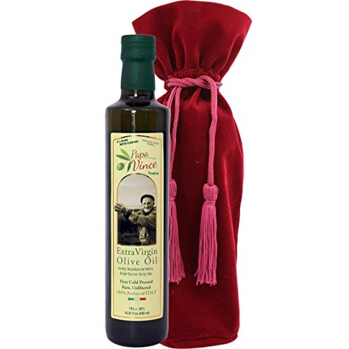 Papa Vince Olive Oil Gourmet Gift High Polyphenol Premium Harves
