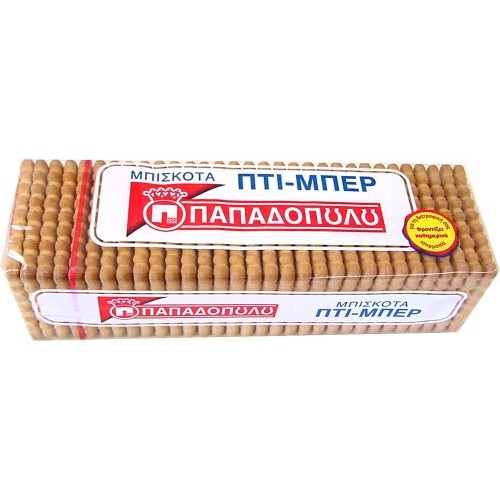 Papadopoulos Greek Petit Beurre Biscuits 225 Gram Package Papadopoulos Greek Petit Beurre Biscuits 225 Gram Package