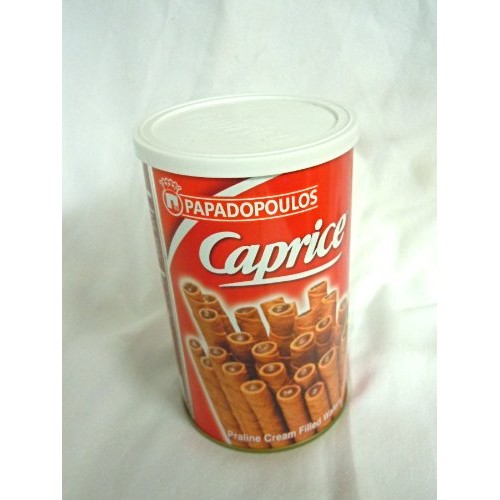Papadopoulos Caprice Wafer Rolls 8.8Oz Pack Of 2 Classic