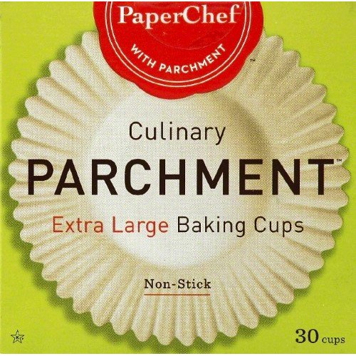 Paperchef Culinary Parchment Baking Cups, X-Large, 30